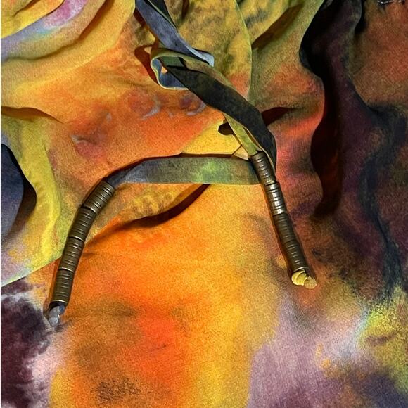 RACHEL Rachel Roy Dress Size Medium Halter straps tie Waist Beach Summer - Picture 4 of 7